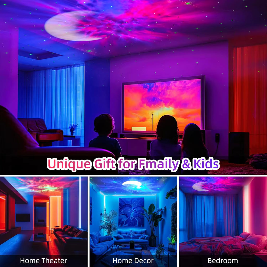 LED de Projection de Ciel Étoilé – Astronaut Projector Galaxy Nightlight - DeLeds