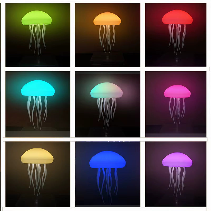 Lampe méduse LED avec 9 tentacules - DeLeds